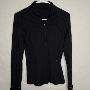 Black Lululemon Quarter Zip Size 4